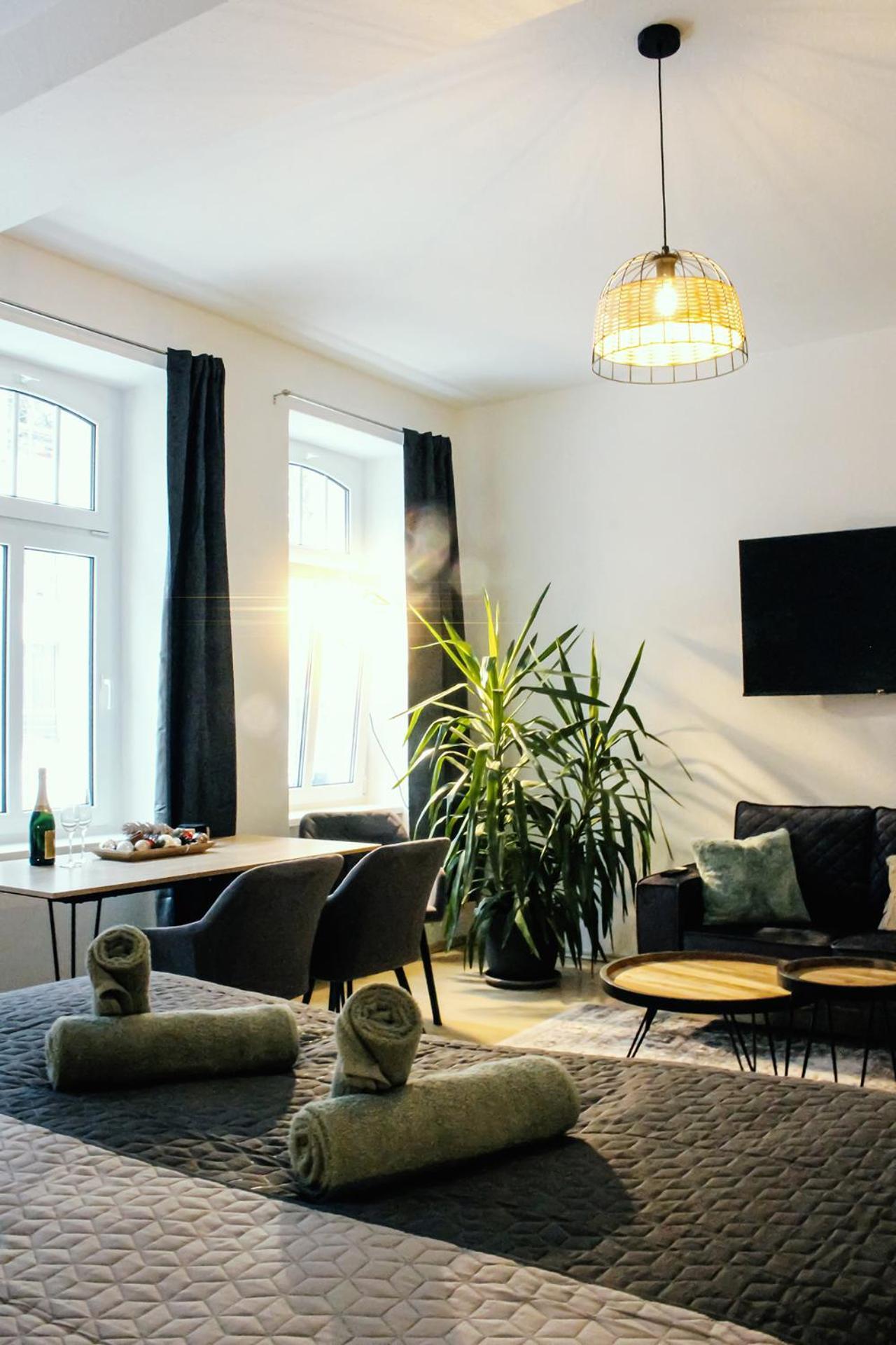Nuwilu One - Apartment Mit Balkon Im Herzen Erfurts - Magenta Tv- Netflix - Disney Екстер'єр фото