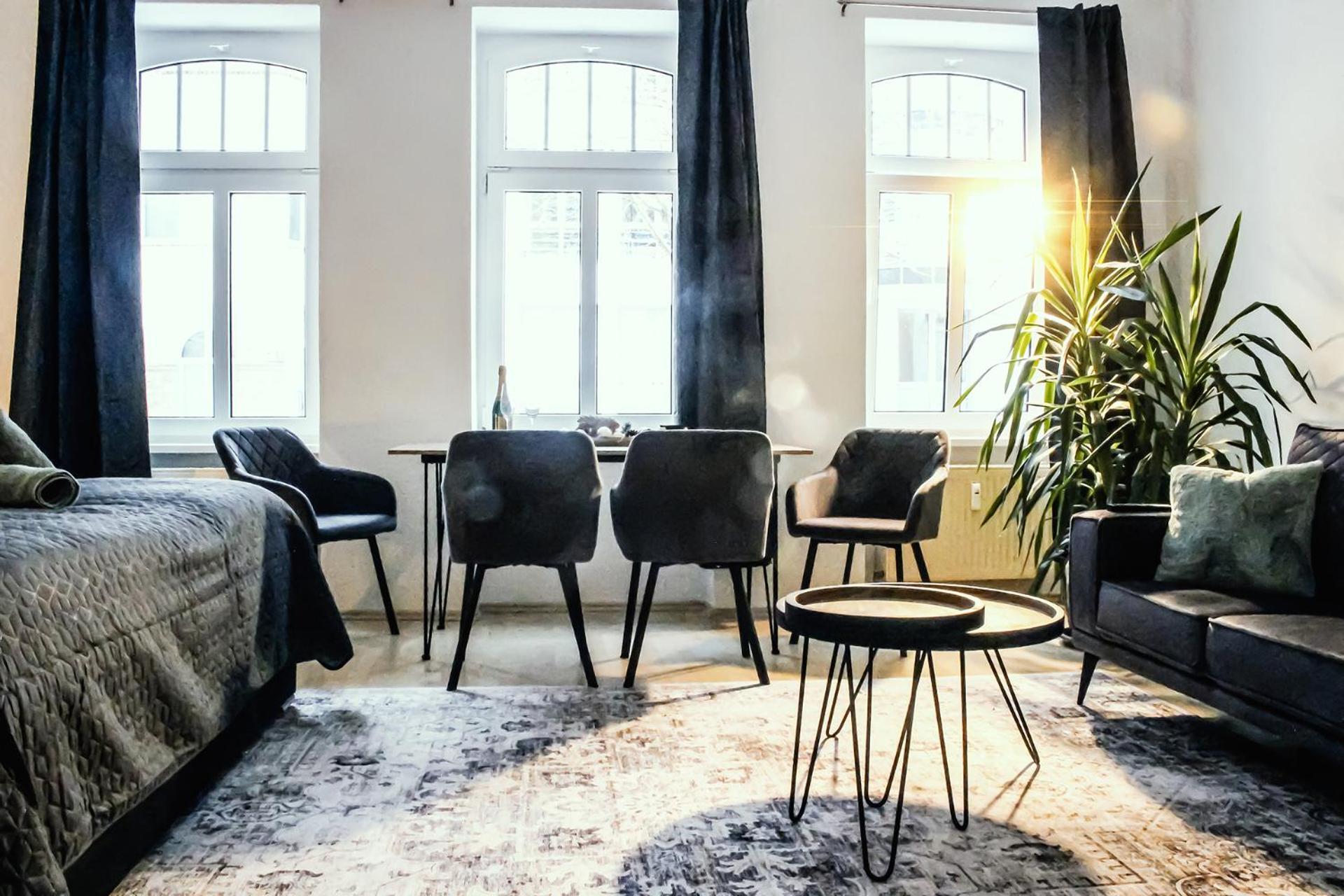Nuwilu One - Apartment Mit Balkon Im Herzen Erfurts - Magenta Tv- Netflix - Disney Екстер'єр фото